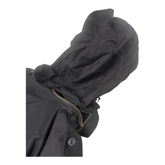 Brandit Large Black Lined Army Military Parka Jacket 217-3 Outdoor Gorpcore - Picture 16 of 16